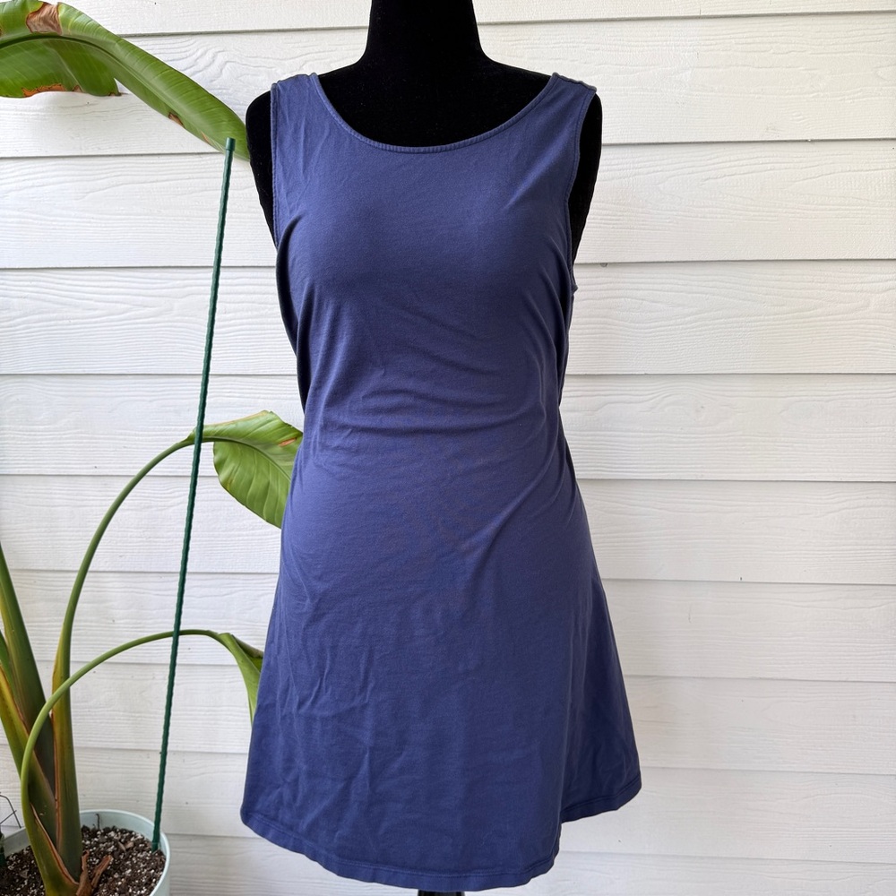 Lilly‎ Pulitzer Navy Blue Sleeveless Dress - Size XL - 100% Pima Cotton - Picture 3 of 7